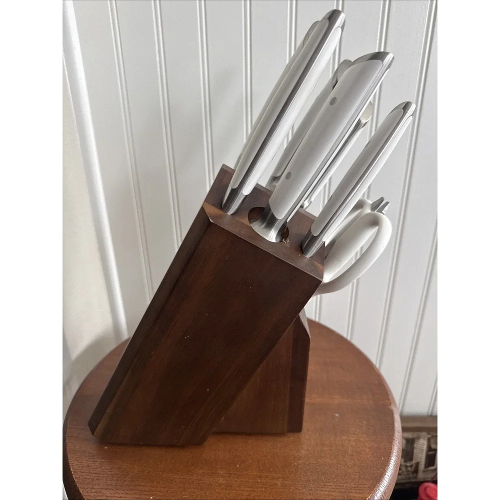 Cangshan 7 Piece Knife Set , White , MINT